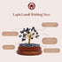 Lapis Lazuli Wishing Tree with descriptive text on a beige background